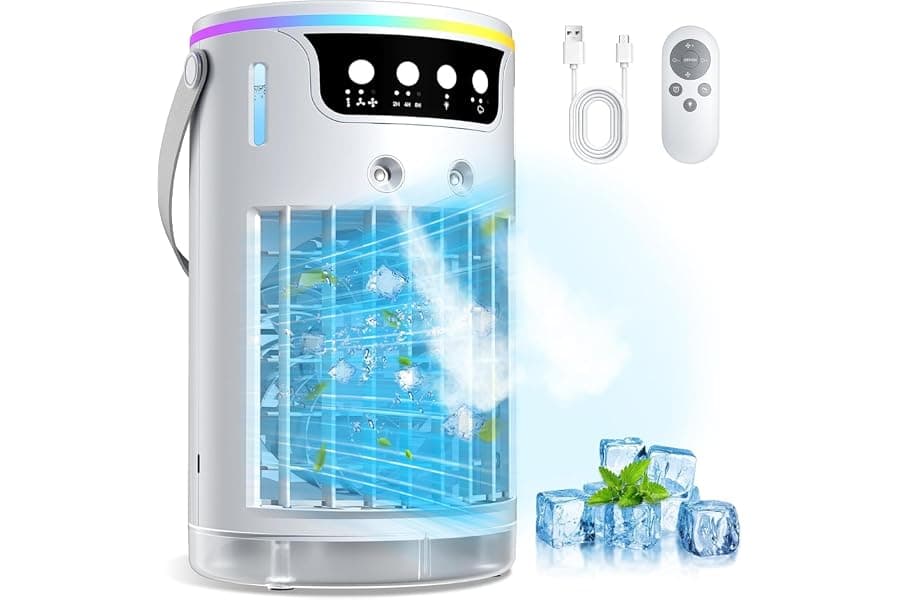 Portable Evaporative Cooler for Small Spaces