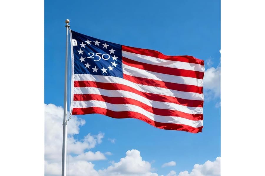 Best 250th American Flag 3x5 Ft Heavy Duty Outdoor 2026