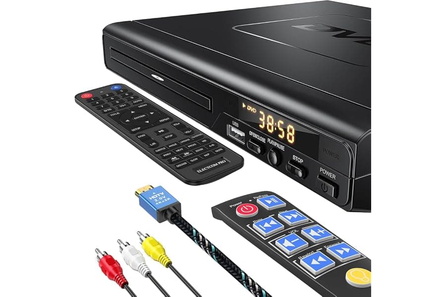 Best DVD Player for TV with Multi-Region Playback
