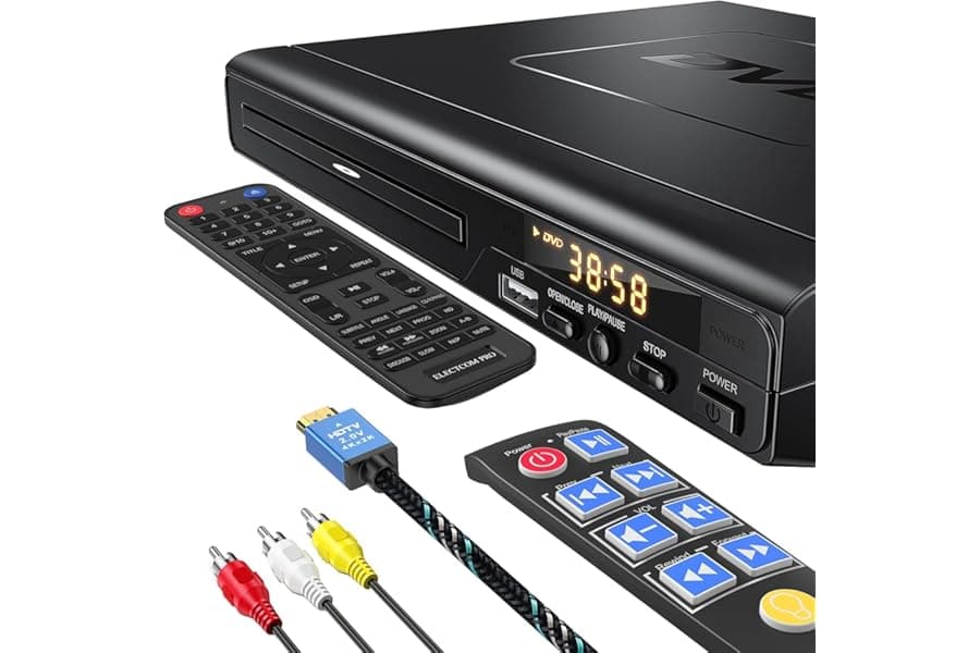 Best DVD Player for TV with Multi-Region Playback