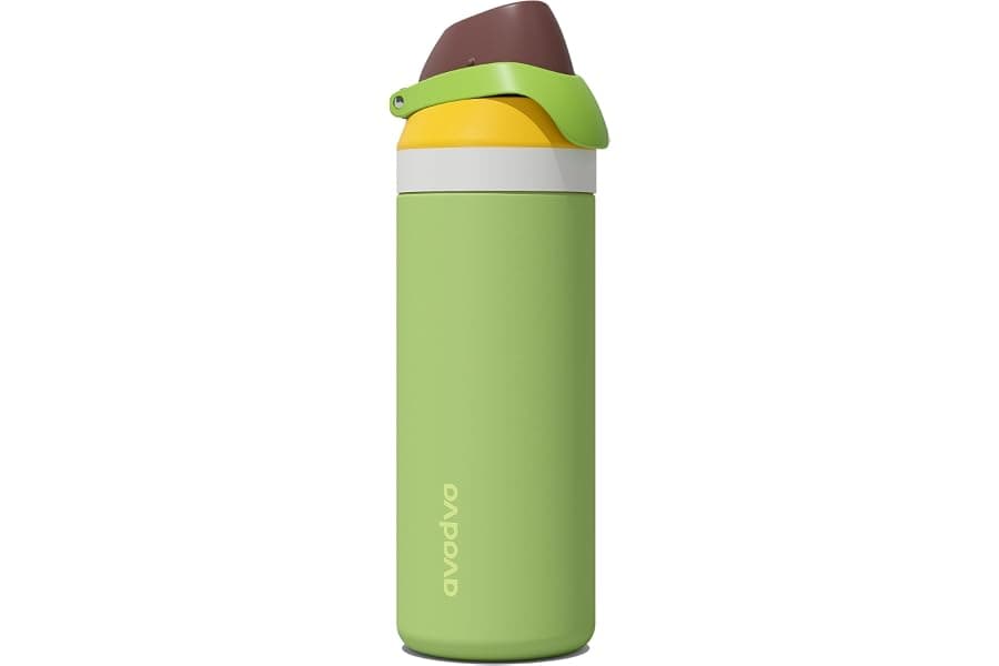 24oz Insulated Water Bottle with Dual Sip Lid
