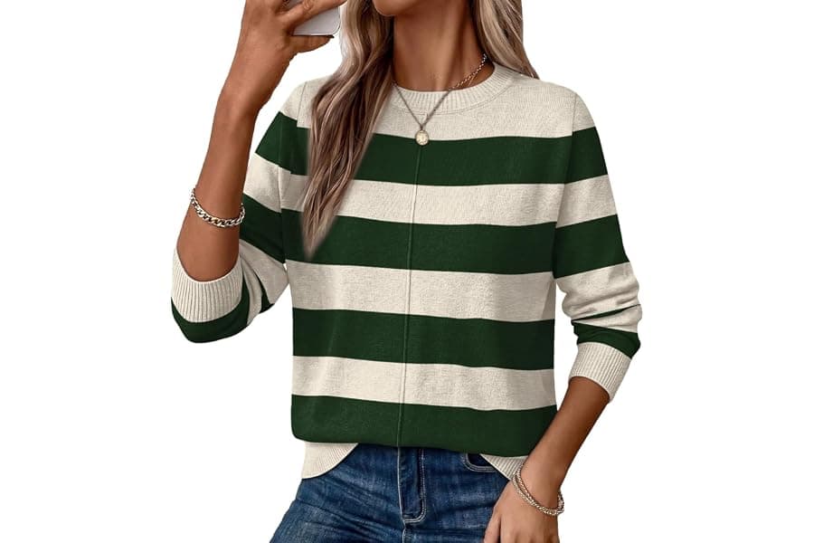 Cozy Crew Neck Sweaters for Fall & Winter