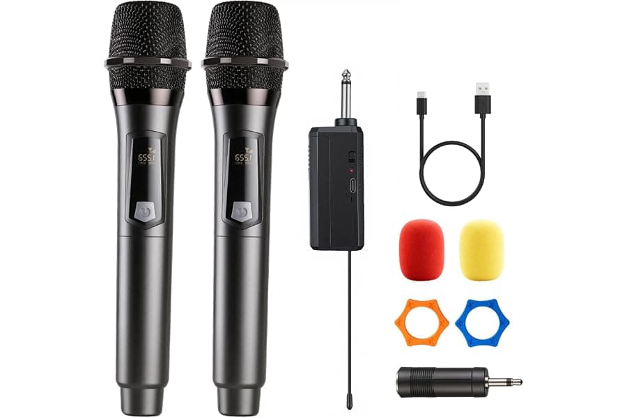Best Rechargeable Wireless Microphone for Home Karaoke