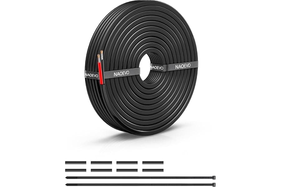Flexible 10 Gauge Electrical Wire for Automotive & Marine