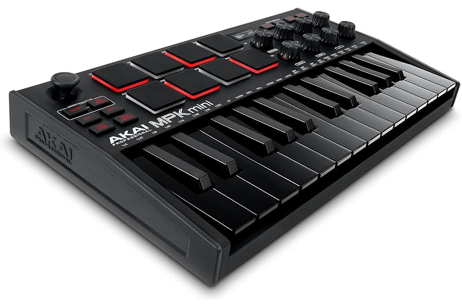 Compact 25-Key MIDI Keyboard for Music Producers