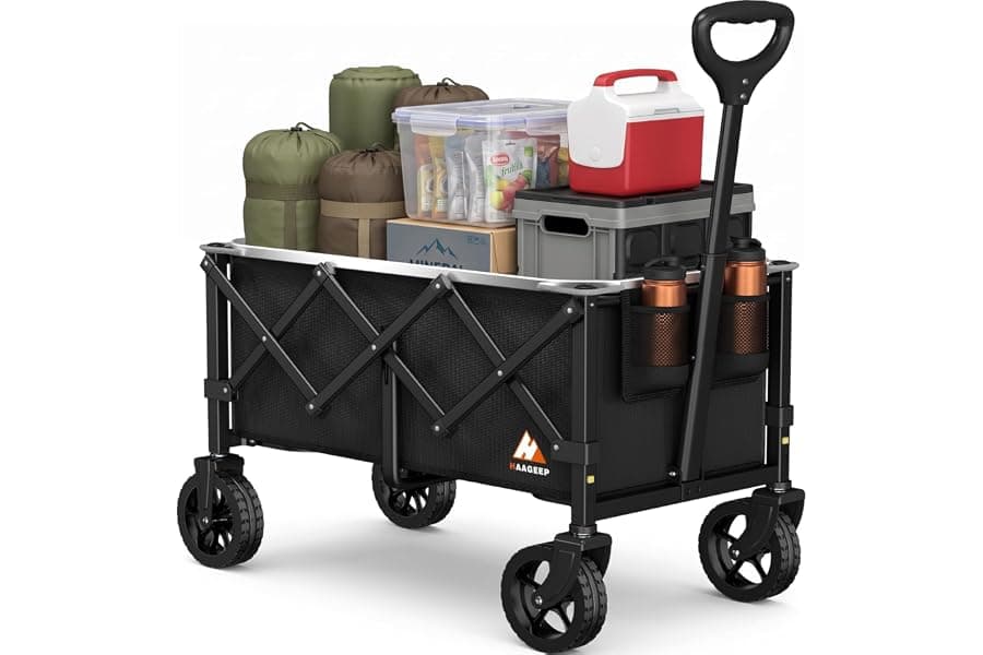 Best Heavy-Duty Collapsible Wagon for Outdoor Storage