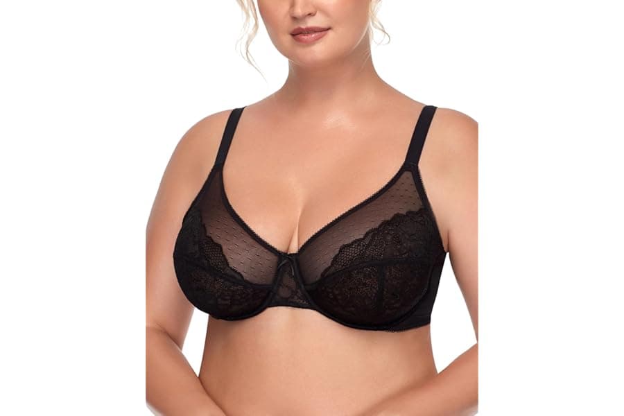 Full Coverage Minimizer Bra for Plus Size Support