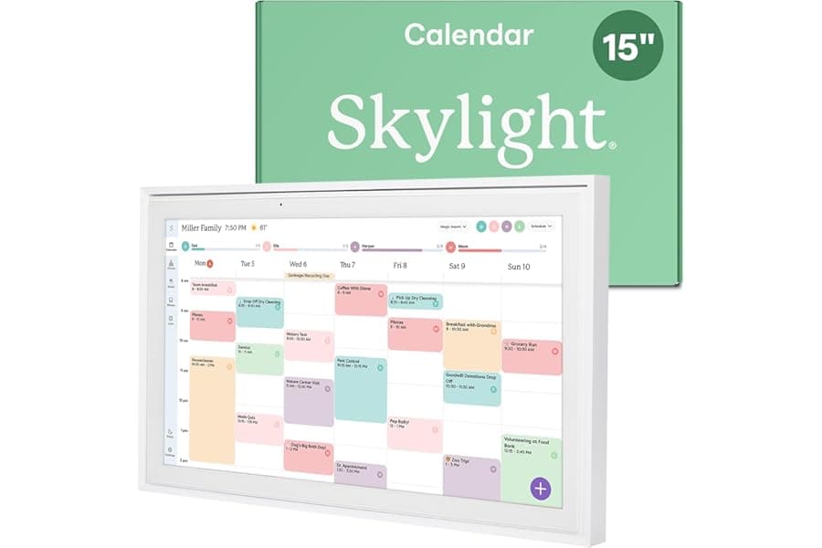Smart Digital Wall Calendar for Family Organization