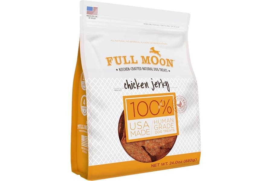 Best Natural Chicken Jerky for Dogs - High Protein Treats