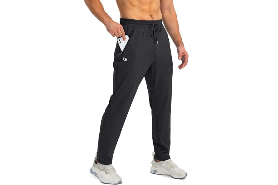 Best Tapered Athletic Joggers Zipper Pockets 2026