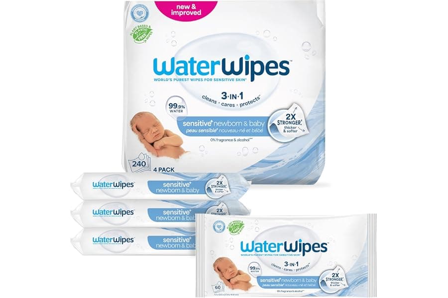 Gentle Water-Based Baby Wipes for Sensitive Skin