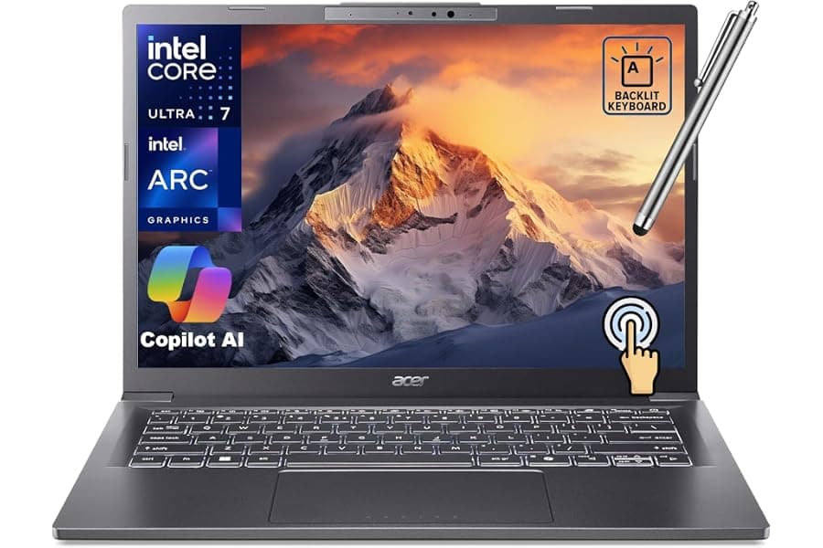AI-Powered Business Laptop with Touchscreen