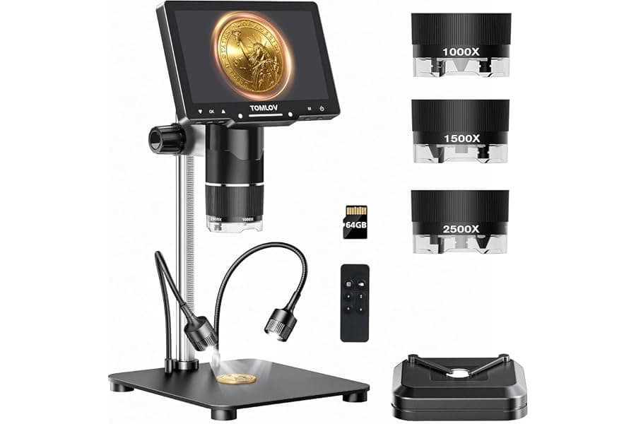 Professional Digital Microscope with 2K Display