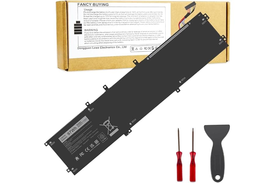 Best Dell XPS 15 Battery Replacement for Laptops 2026