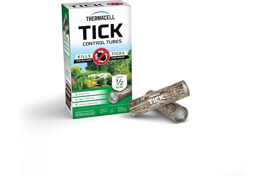 Natural Tick Control Tubes for Outdoor Spaces