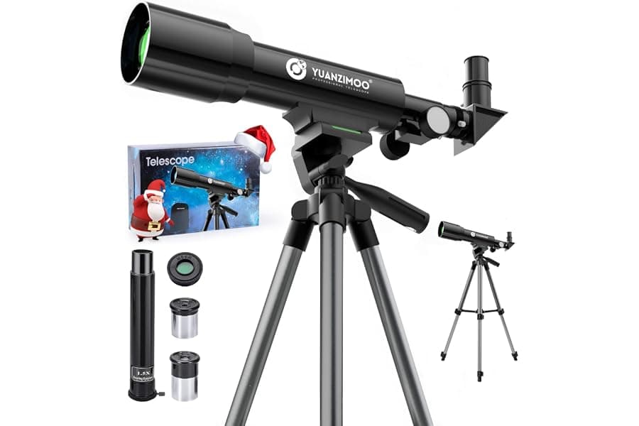 Beginner Telescope with Tripod for Kids and Adults