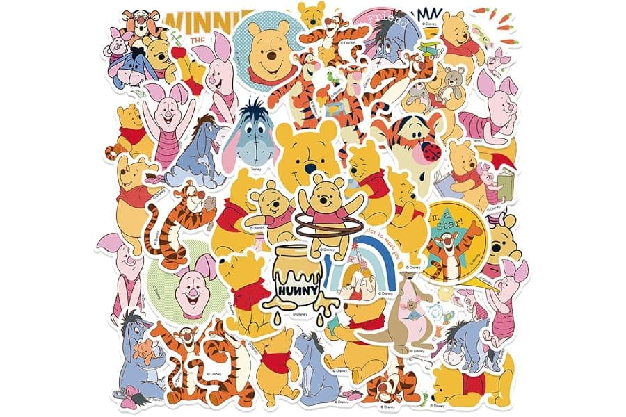 Best Pooh Bear Stickers Water Bottle - Top Picks for 2026