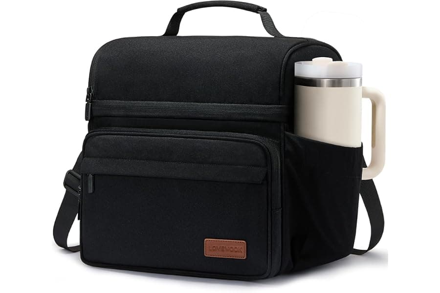 Large Insulated Lunch Box for Work & Travel