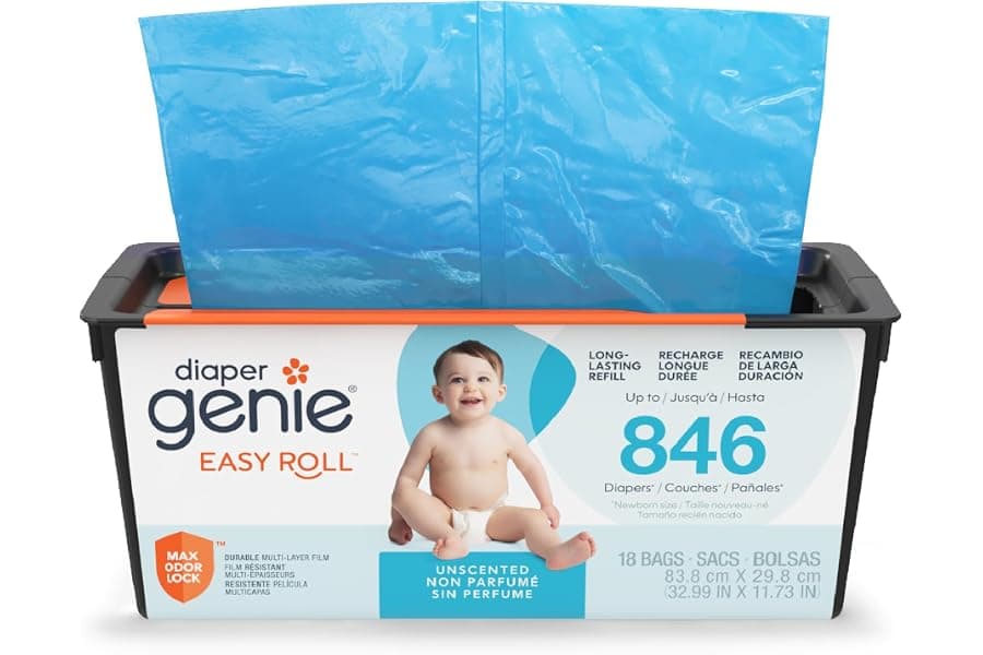 Best Diaper Pail Refills for Odor Control