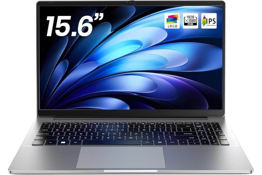 Budget 15.6" FHD Laptop for Students & Home Office