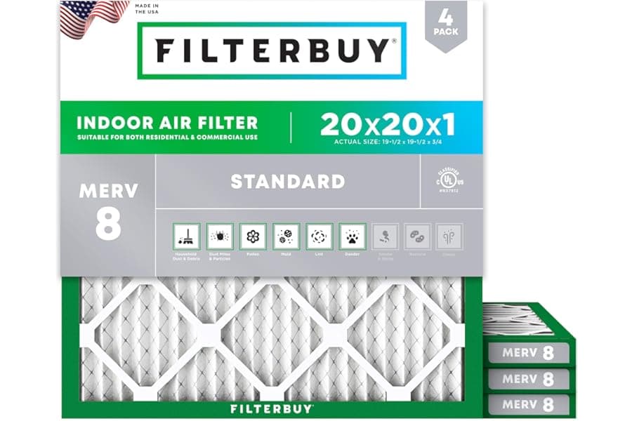 Best MERV 8 Air Filters for Home Furnace Systems