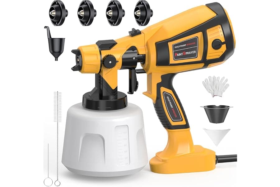 Best HVLP Paint Sprayer for DIY Home Projects