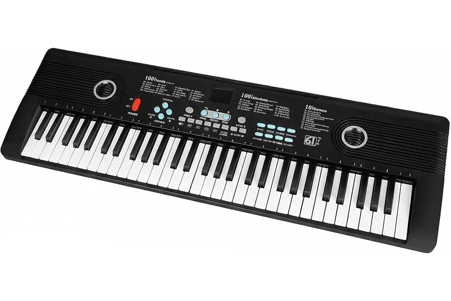 61-Key Digital Piano for Beginners: Portable Keyboard Guide
