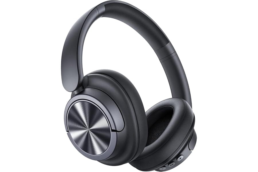120-Hour Wireless Headphones With Active Noise Cancelling