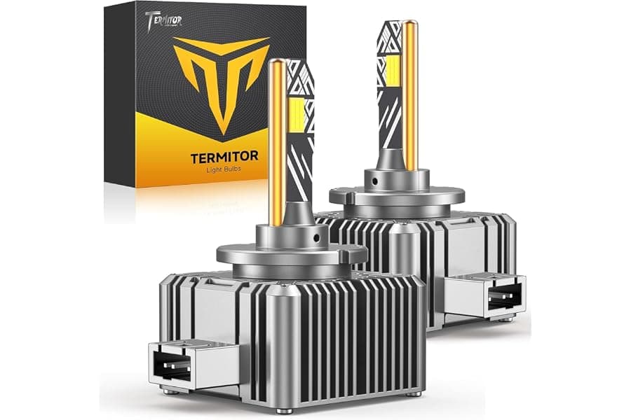 Cool White LED Headlight Bulbs for Cars