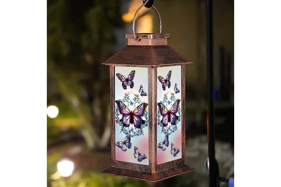 Solar Butterfly Lanterns for Garden Decor