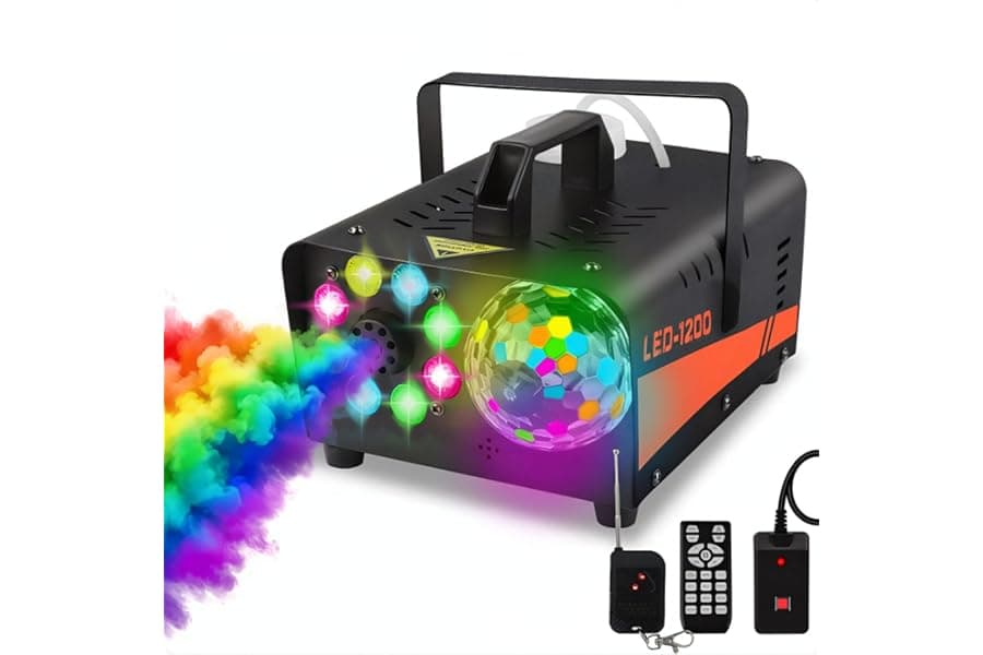 Best Fog Machine with LED Lights for Parties