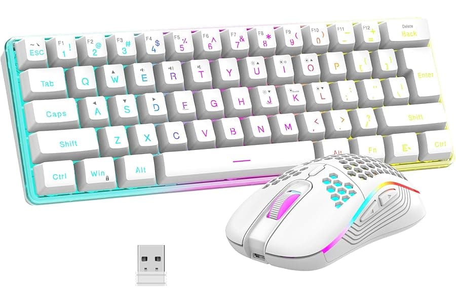 Best Compact Wireless Gaming Keyboard and Mouse Combo