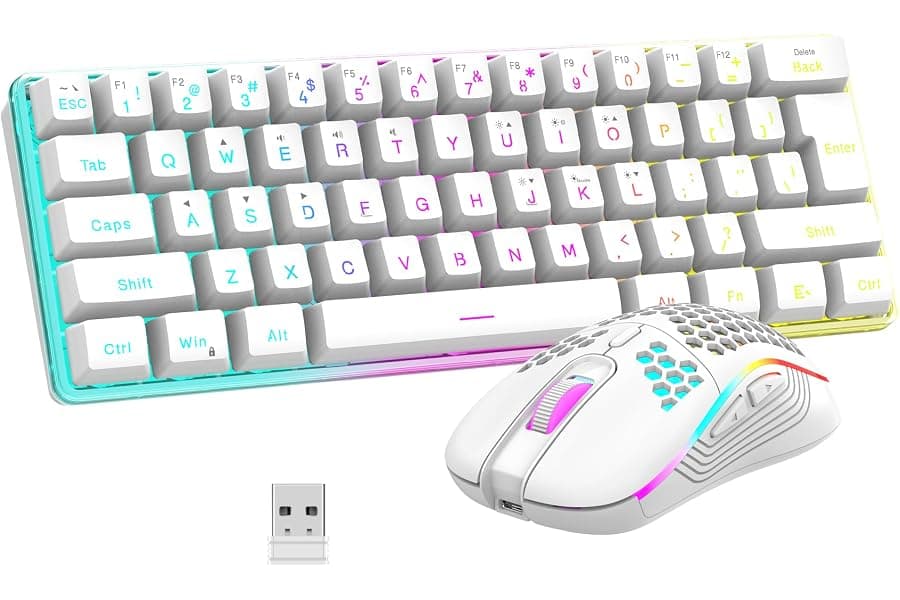 Best Compact Wireless Gaming Keyboard and Mouse Combo