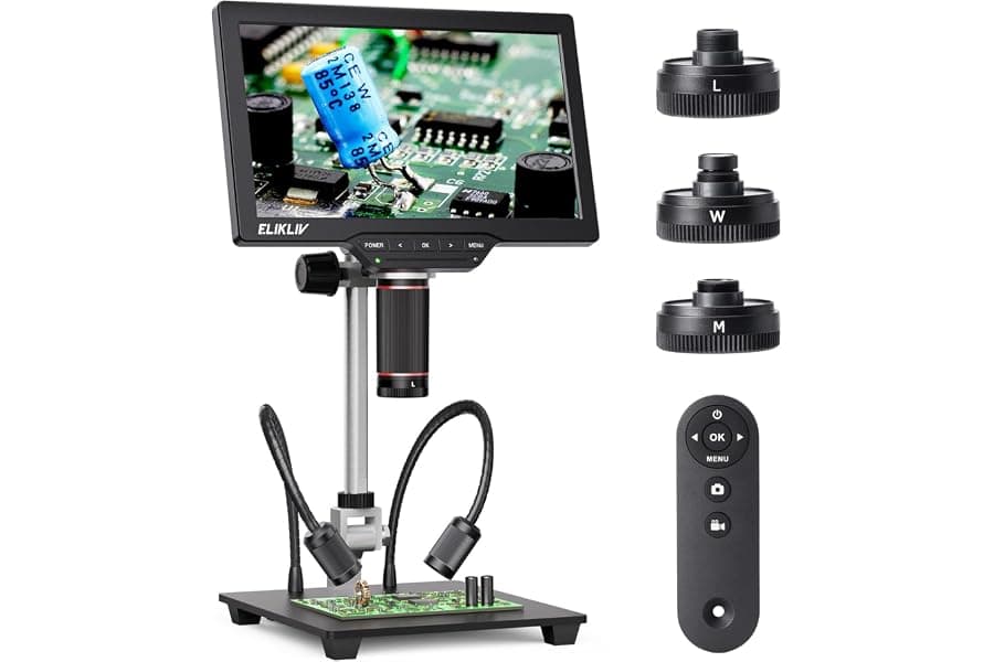4K Digital Microscope for Hobbies and Soldering