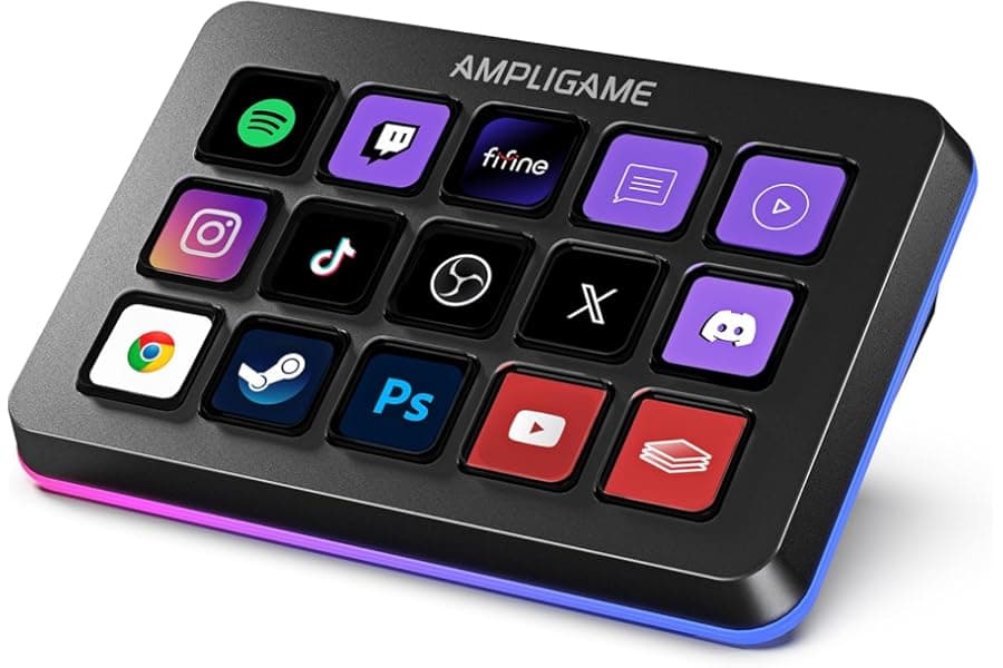 15-Macro Streaming Controller for Creators