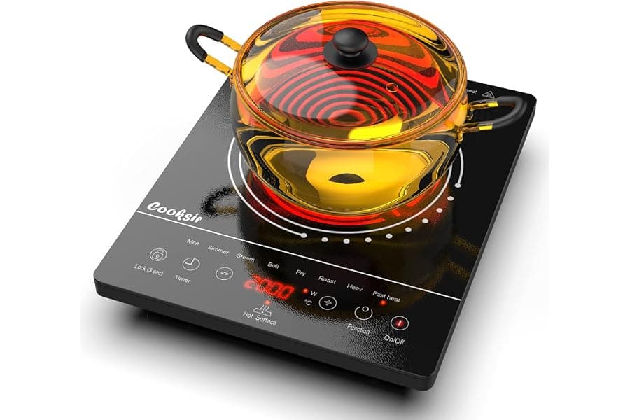 Best Single Burner Electric Cooktop for Portable Cooking