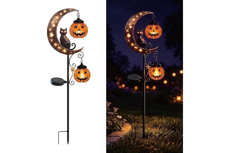 Best Solar Halloween Pumpkin Lights for Outdoor Decor
