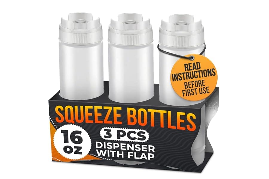 Best Inverted Squeeze Bottles for Kitchen Sauces