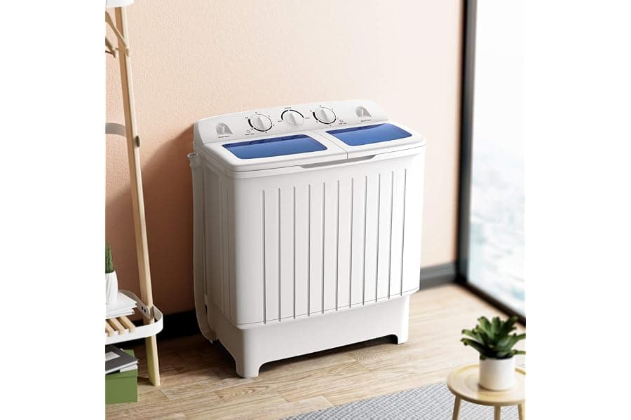 Compact Portable Washing Machine for Apartments and RVs
