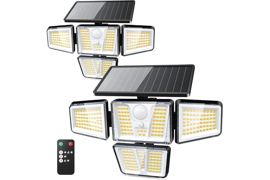 Best Solar Flood Lights with Motion Sensor