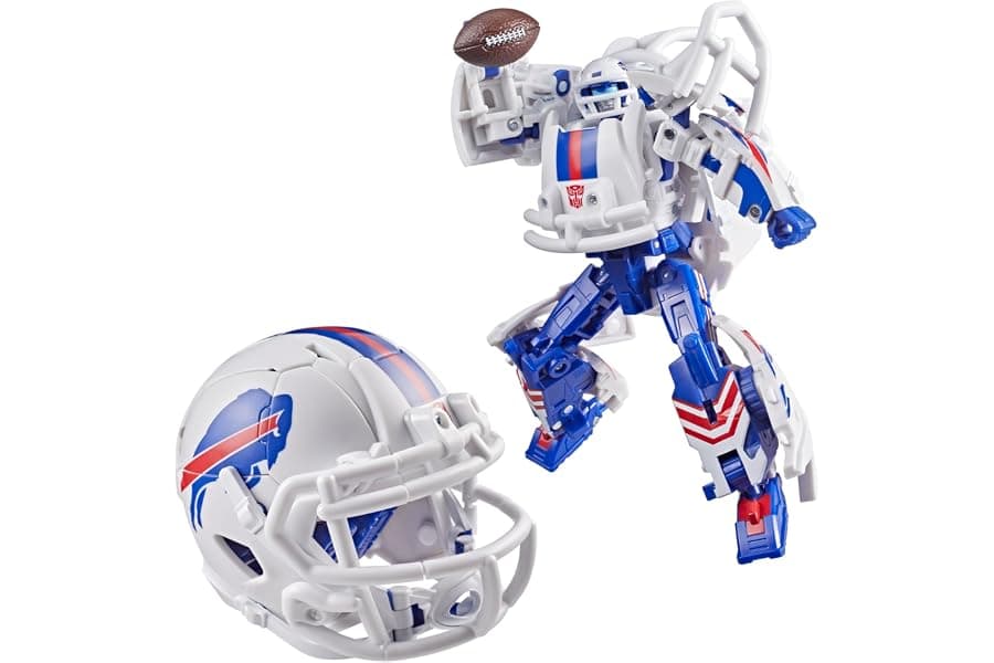 Collectible NFL Robot Transforms to Team Helmet