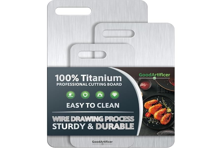 Best Titanium Cutting Boards Set for Kitchens
