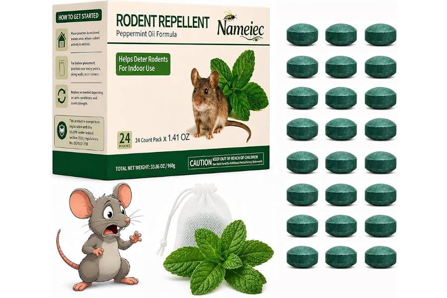 Best Peppermint Oil Rodent Repellent for Mice & Rats
