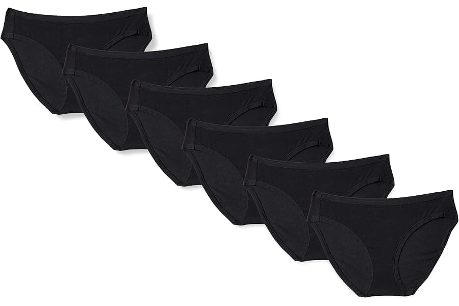 Breathable Cotton Bikini Brief Underwear - Multipack