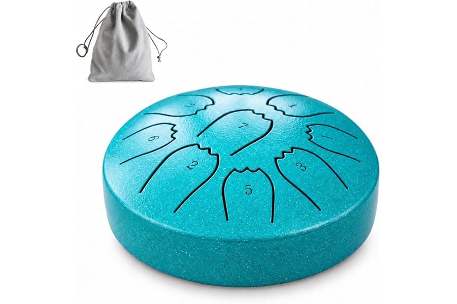 Steel Tongue Drum for Meditation and Mindfulness