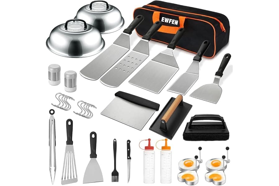35-Piece Griddle Accessories Kit for Flat Top Grills