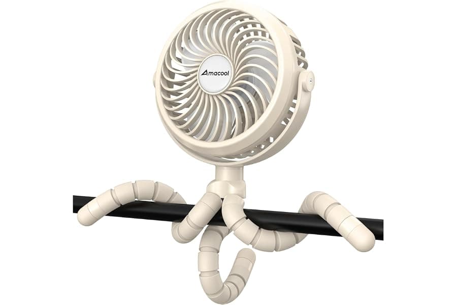 Best Battery-Powered Stroller Fan for Hot Weather Baby Travel