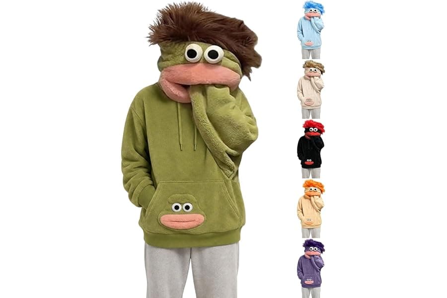 Oversized Monster Hoodies for Cozy Nights & Cosplay