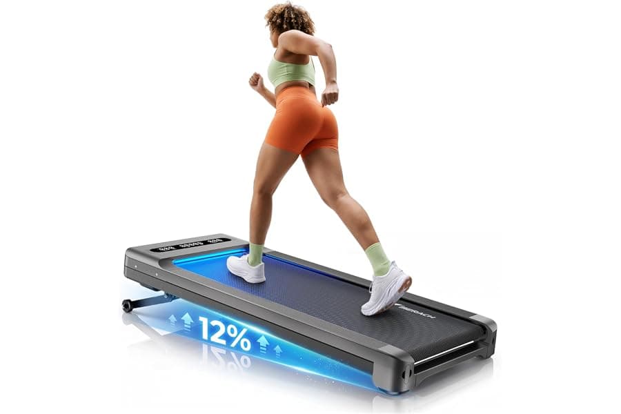 Walking Pad with Auto Incline for Tall People