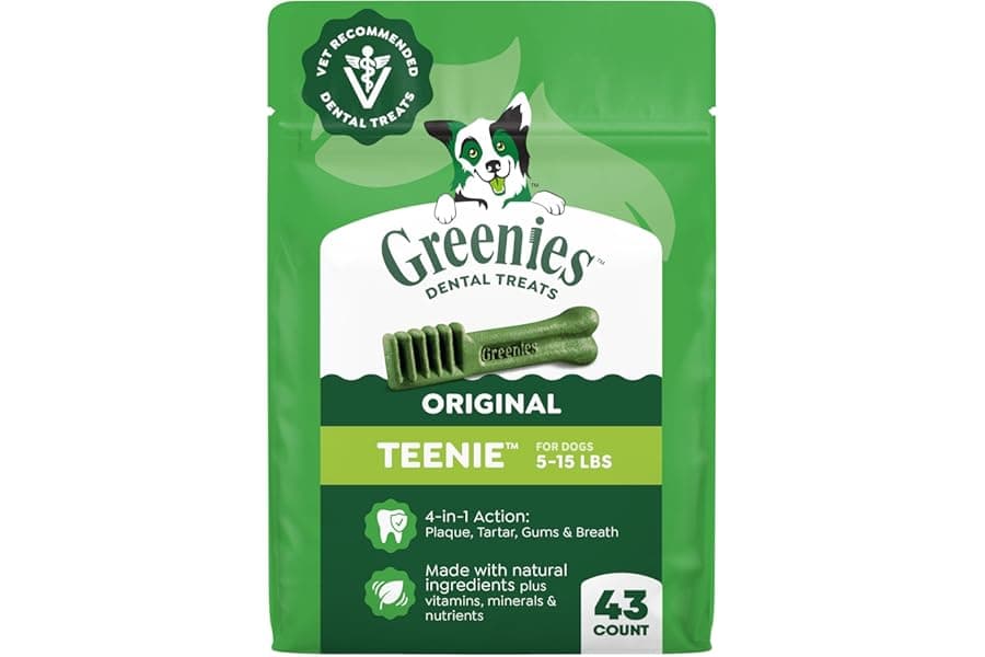 Natural Dental Dog Treats for Small Dogs